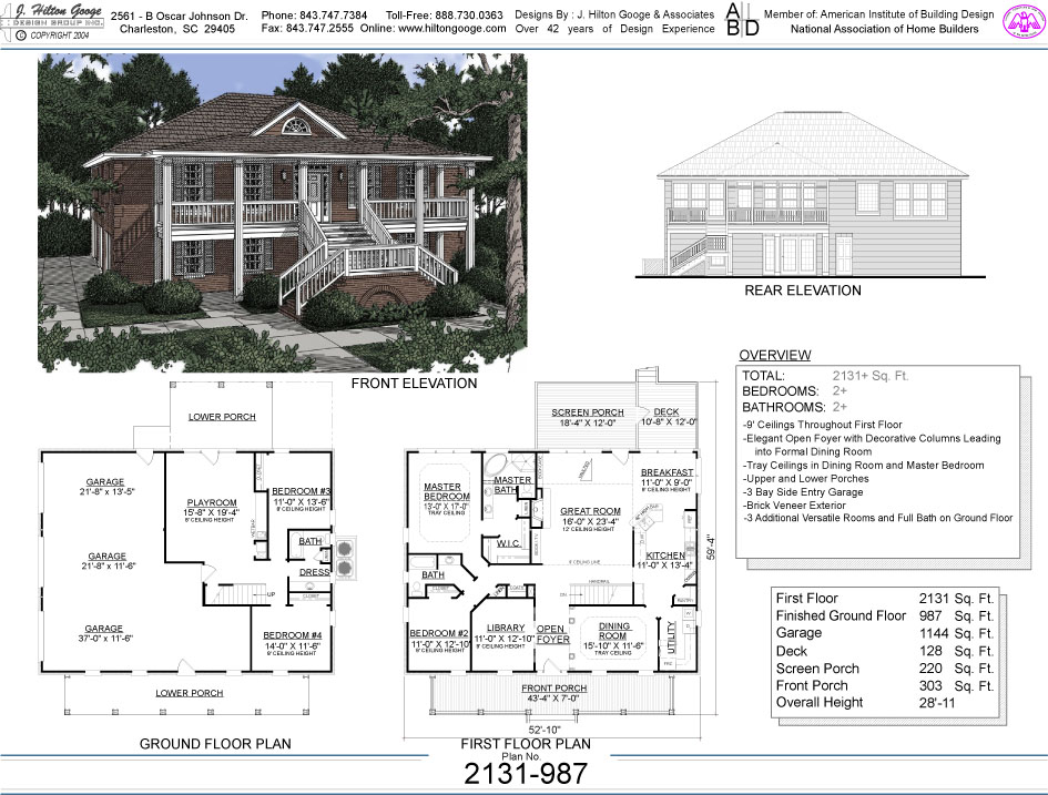 J. Hilton Googe Design Group, Inc. : Stock Plan #2131-987